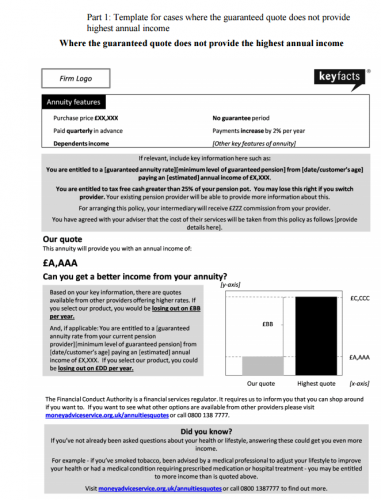 FCA tells advisers to prove annuity advice | Money Marketing