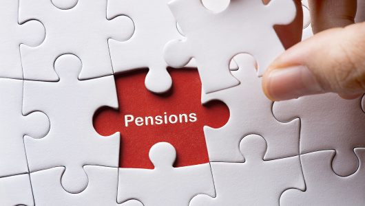 Puzzle,With,Word,Pensions